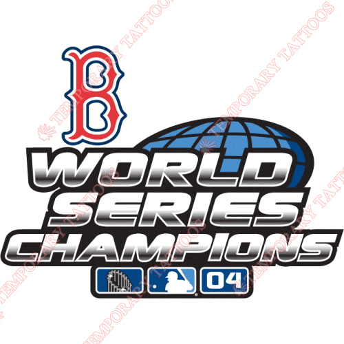 World Series Champions Customize Temporary Tattoos Stickers NO.2034